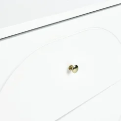 House Beautiful Taylor 2 Drawer Bedside Table - White -Home Style Sales 12886096 1744862228175387