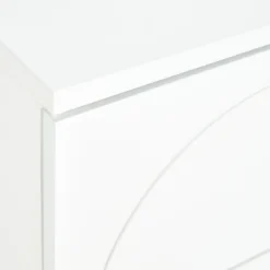 House Beautiful Taylor 2 Drawer Bedside Table - White -Home Style Sales 12886096 2104862228204685