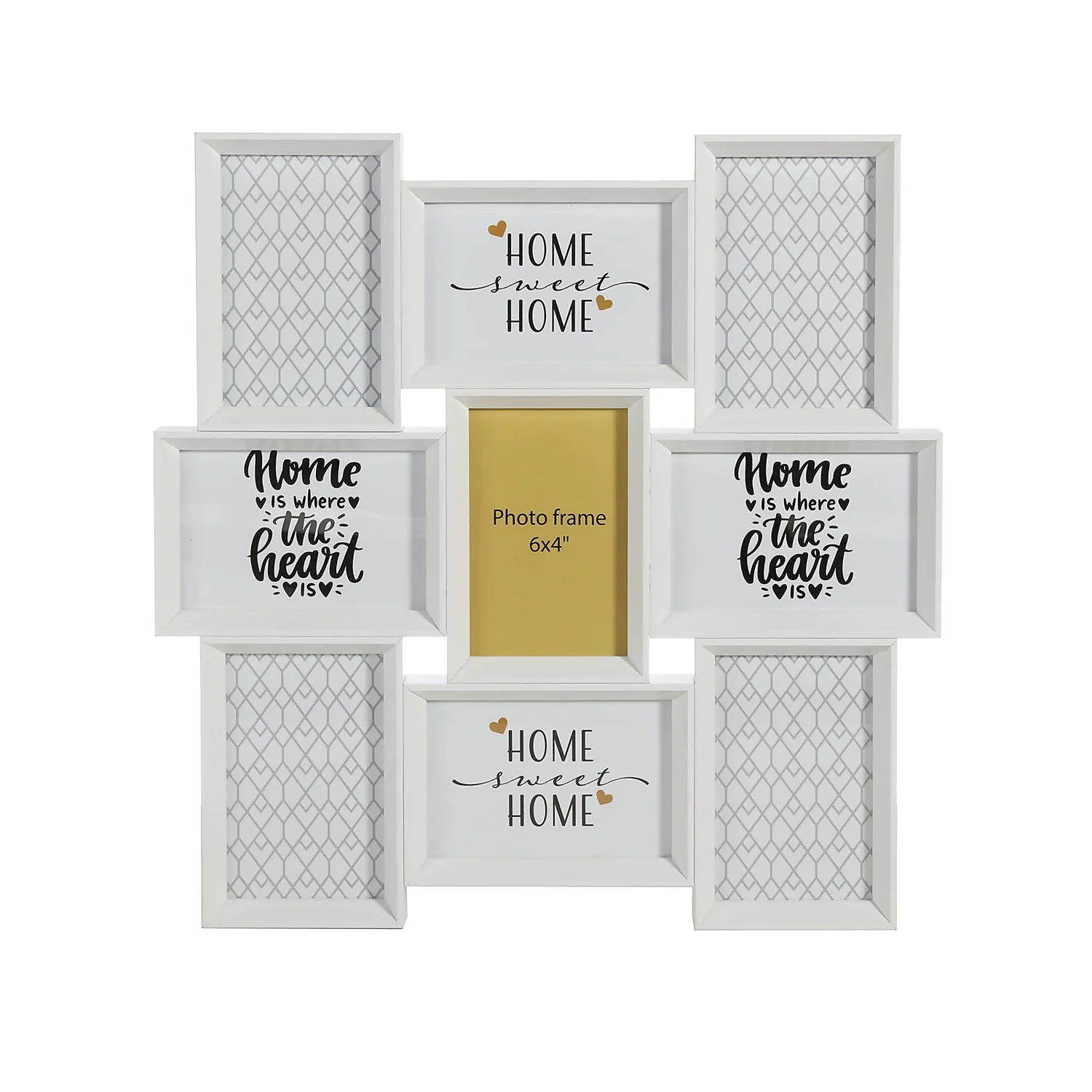 Multi Aperture Frame - White 3 Multi Aperture Frame - White