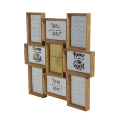 Multi Aperture Frame - Oak -Home Style Sales 12887114 6724843288286526