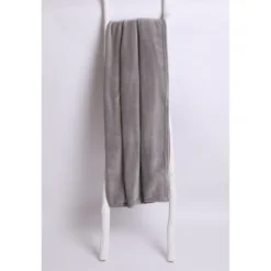 Fleece Throw 150x200cm - Grey -Home Style Sales 12887894 2064843713462507