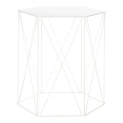 Hex Side Table Set Of 2 White 12 Hex Side Table Set Of 2 White -Home Style Sales 12888151 2124947208453494