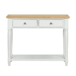 Westcott Oak Painted Console Table -Home Style Sales 12914125 1554897163038311