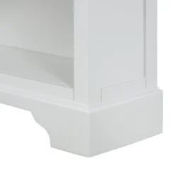 Westcott Oak Painted Low Open Bookcase -Home Style Sales 12914130 1234938893685333