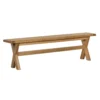 Hocombe Dining Bench - Oak -Home Style Sales 12914675 1175036607867900