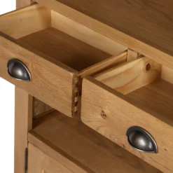 Hocombe Display Bookcase - Oak -Home Style Sales 12914676 1644933241392503