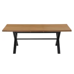 Albury Oak 6-8 Seat Extending Dining Table -Home Style Sales 12916836 1624891994827965