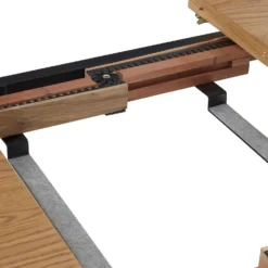 Albury Oak 6-8 Seat Extending Dining Table -Home Style Sales 12916836 6224891994902926