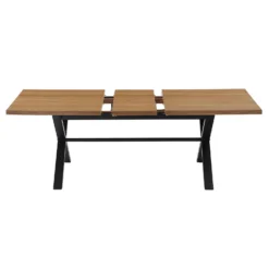 Albury Oak 6-8 Seat Extending Dining Table -Home Style Sales 12916836 8044891994789832