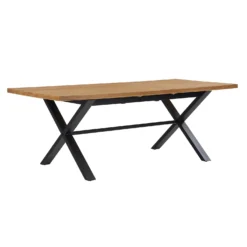 Albury Oak 6-8 Seat Extending Dining Table -Home Style Sales 12916836 9934891994713935