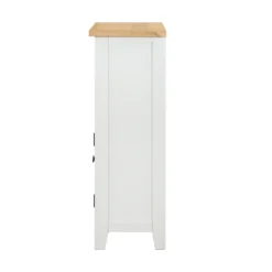 Ashstead Shoe Cupboard - Oak & Ivory 16 Ashstead Shoe Cupboard - Oak & Ivory -Home Style Sales 12917100 1494901115929316
