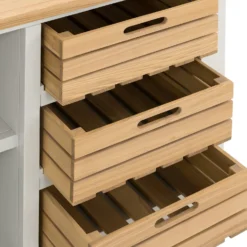 Ashstead Small Sideboard - Oak & Ivory -Home Style Sales 12917103 1734897162955025