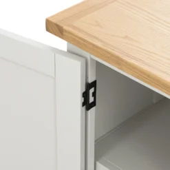 Ashstead Small Sideboard - Oak & Ivory -Home Style Sales 12917103 2004897163011545