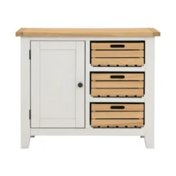Ashstead Small Sideboard - Oak & Ivory -Home Style Sales 12917103 4054897162766709