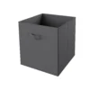 Living Elements Compact Cube Fabric Insert - Charcoal -Home Style Sales 12932932 9274887875348220