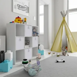 Living Elements Compact Cube Dutch Velvet Insert - Silver -Home Style Sales 12932942 7724900282217589