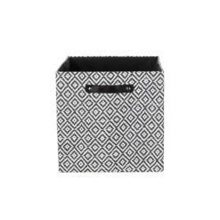 Clever Cube Patterned Fabric Insert - Black Jacquard 7 Clever Cube Patterned Fabric Insert - Black Jacquard -Home Style Sales 12932948 1584900282553241