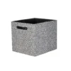 Clever Cube Patterned Fabric Insert - Black Jacquard -Home Style Sales 12932948 1814900282416972