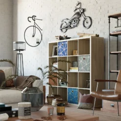 Clever Cube Velvet Geometric Insert - Navy & Gold 8 Clever Cube Velvet Geometric Insert - Navy & Gold -Home Style Sales 12932950 5294887876692979