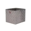 Clever Cube Quilted Velvet Insert - Grey -Home Style Sales 12932957 1064900282390692