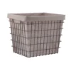 Clever Cube Wire Insert Charcoal Storage Basket -Home Style Sales 12932961 2044916613964371
