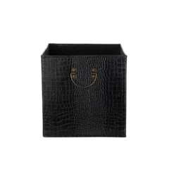 Clever Cube Mock Croc Insert - Black -Home Style Sales 12932963 1124900282279689