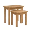 Norbury Nest Of 2 Tables - Oak 1 Norbury Nest Of 2 Tables - Oak -Home Style Sales 12940835 3274873340873916