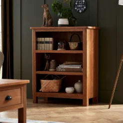 Norbury Low Bookcase - Oak 11 Norbury Low Bookcase - Oak -Home Style Sales 12940841 4144889224070061