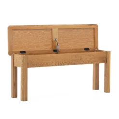 Norbury Storage Dining Bench - Oak -Home Style Sales 12940845 1674874669675706