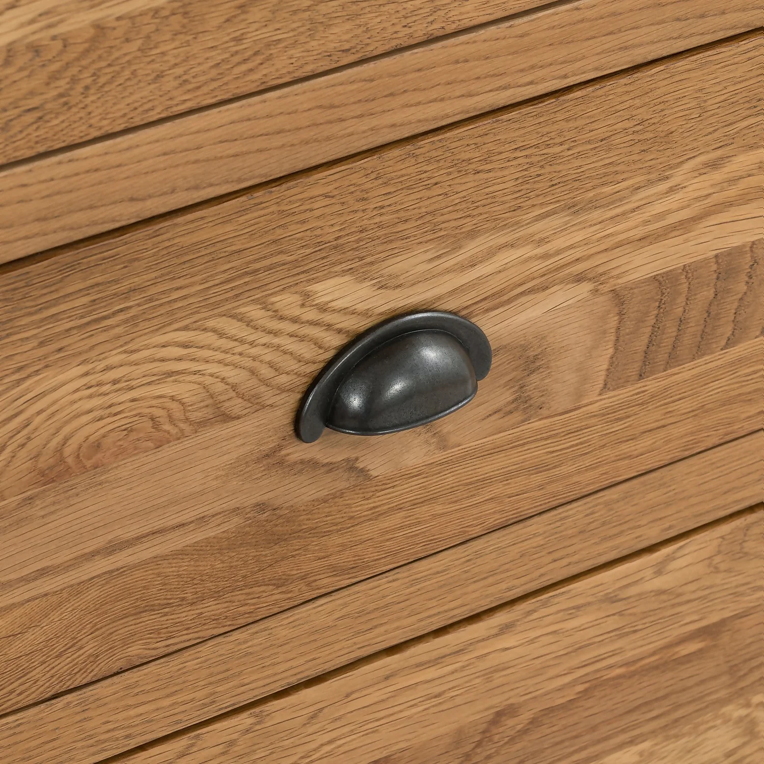 Norbury 5 Drawer Chest - Oak 9 Norbury 5 Drawer Chest - Oak - Image 7