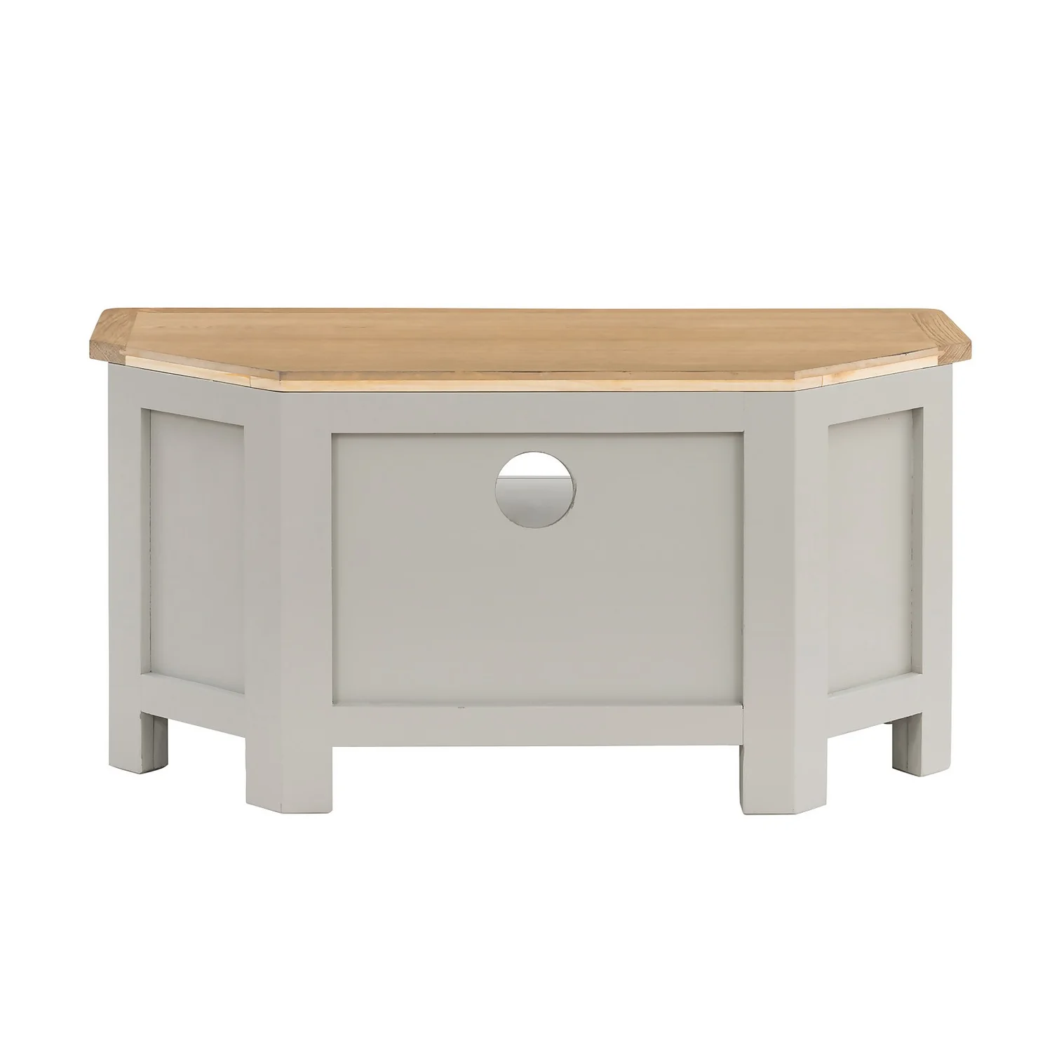 Norbury Corner TV Stand - Grey 8 Norbury Corner TV Stand - Grey - Image 6