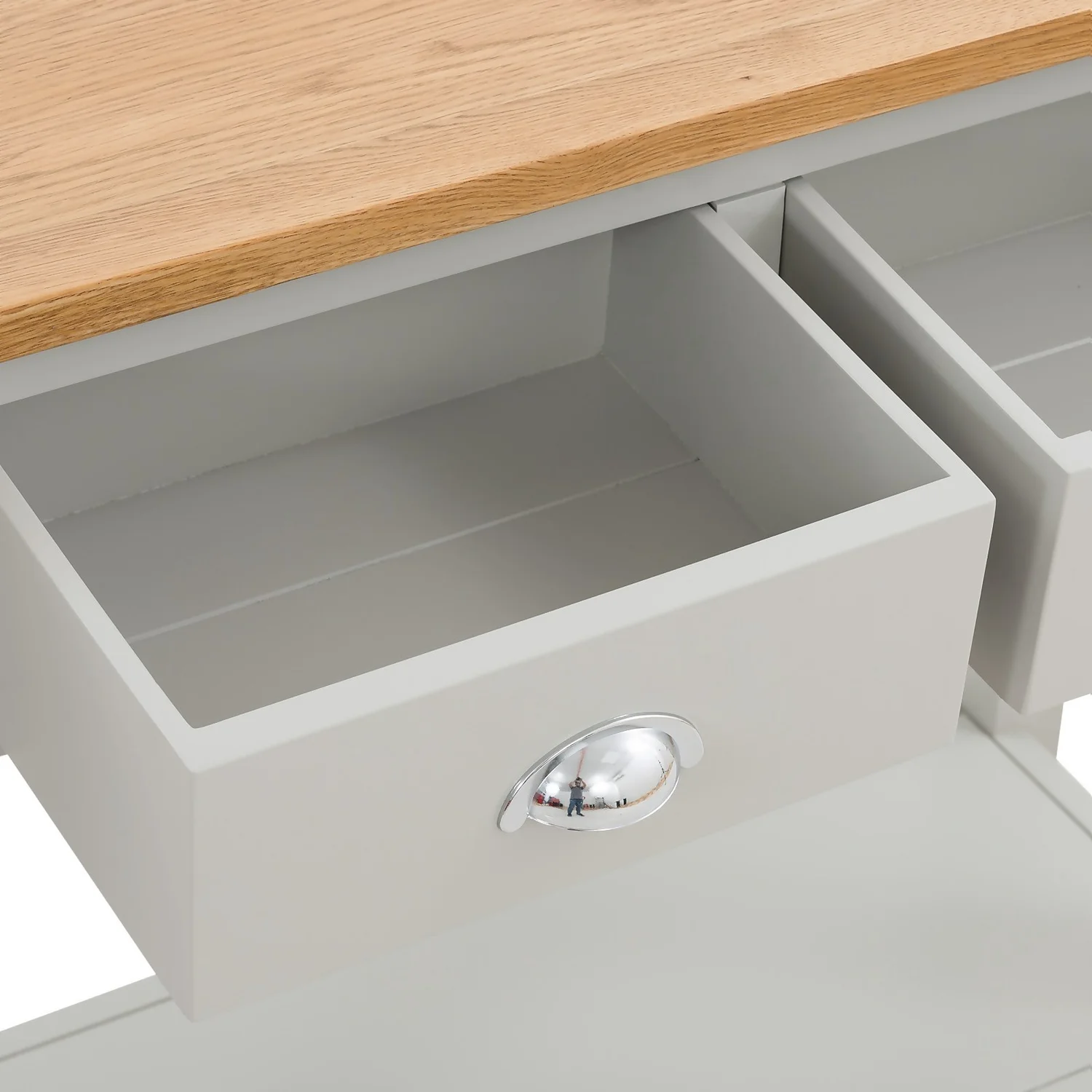 Norbury Console Table - Grey 8 Norbury Console Table - Grey - Image 6