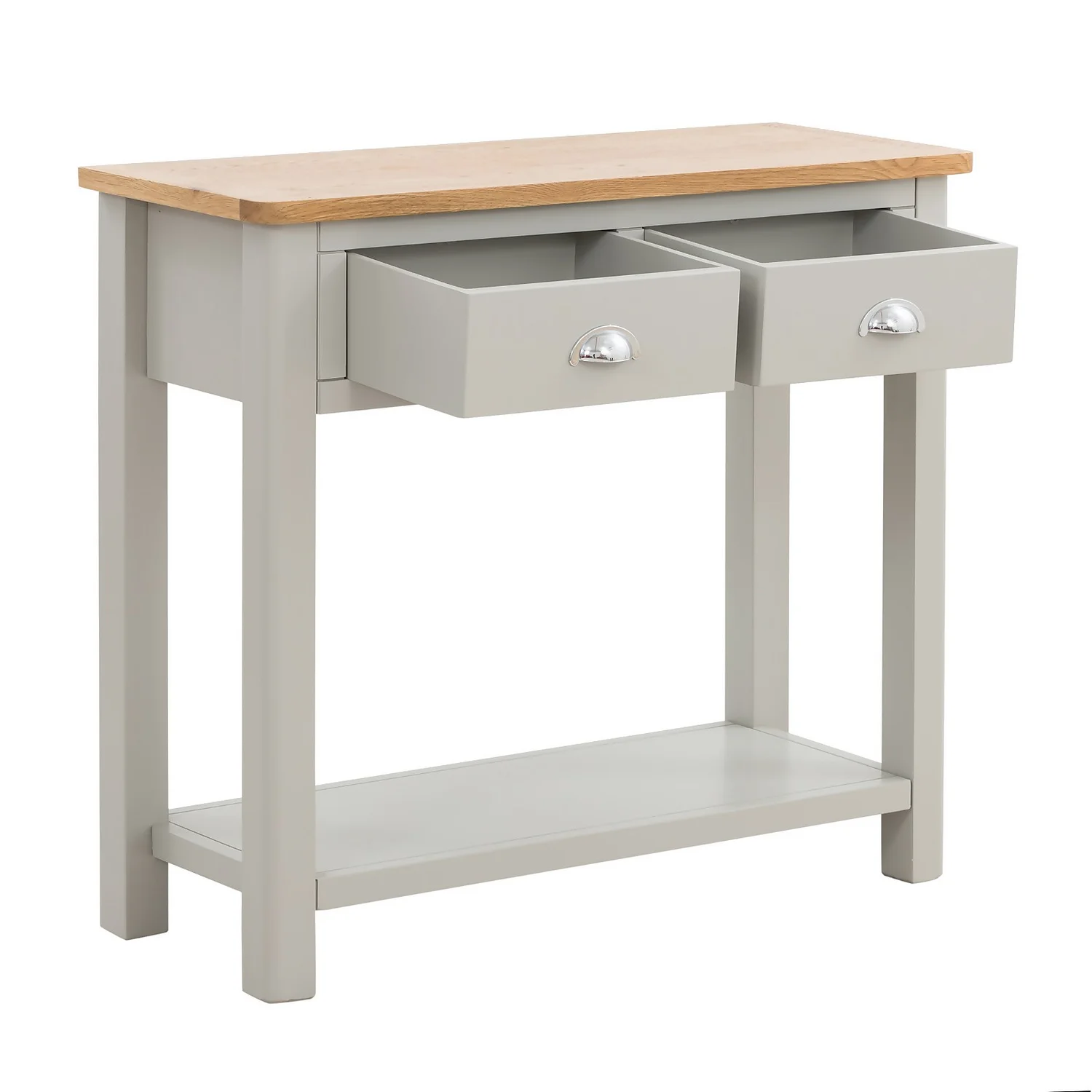 Norbury Console Table - Grey 5 Norbury Console Table - Grey - Image 3