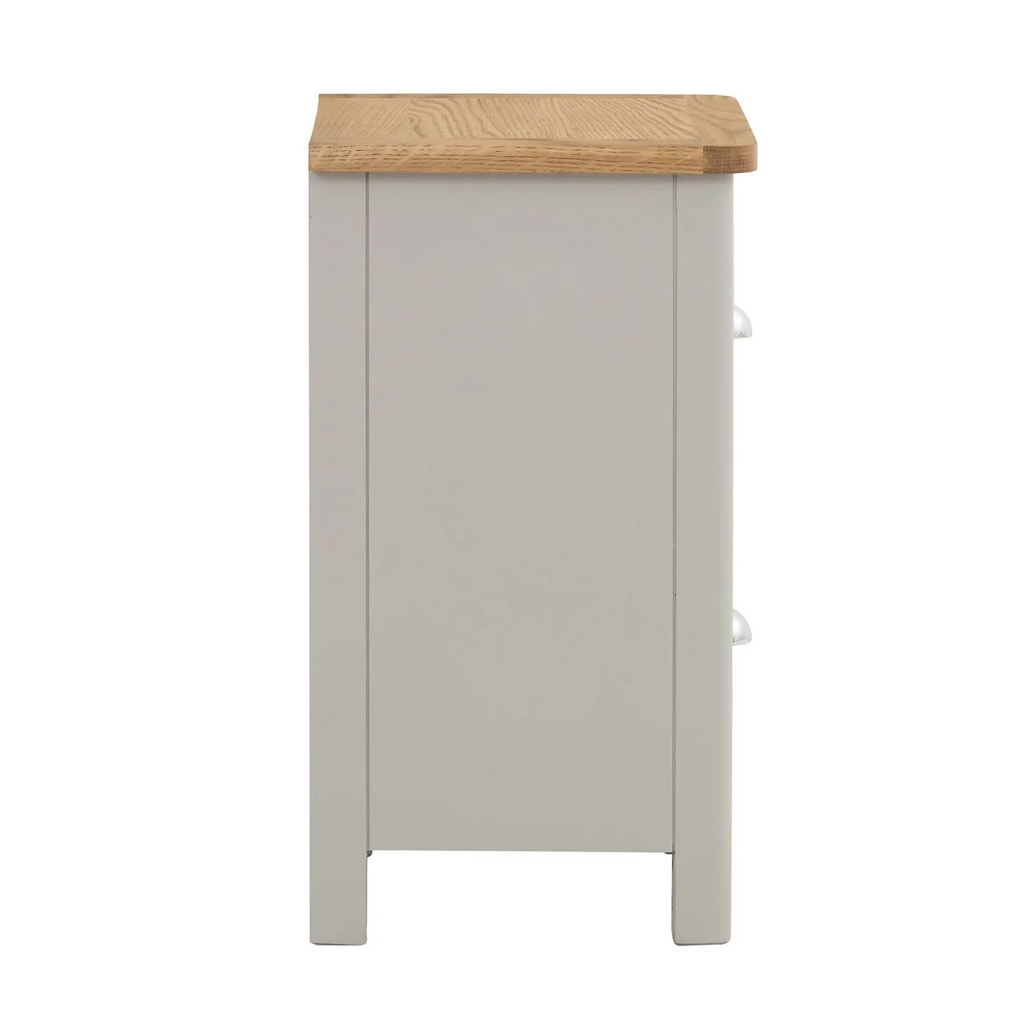 Norbury 2 Drawer Bedside Table - Grey 6 Norbury 2 Drawer Bedside Table - Grey - Image 4