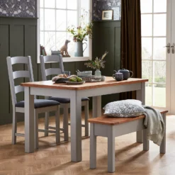 Norbury 6 Seater Dining Table - Grey 13 Norbury 6 Seater Dining Table - Grey -Home Style Sales 12940867 1404889183990823