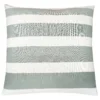 None Bold Gradient Stripe Cushion - Slate - 43x43cm -Home Style Sales 12940879 2584862494344390