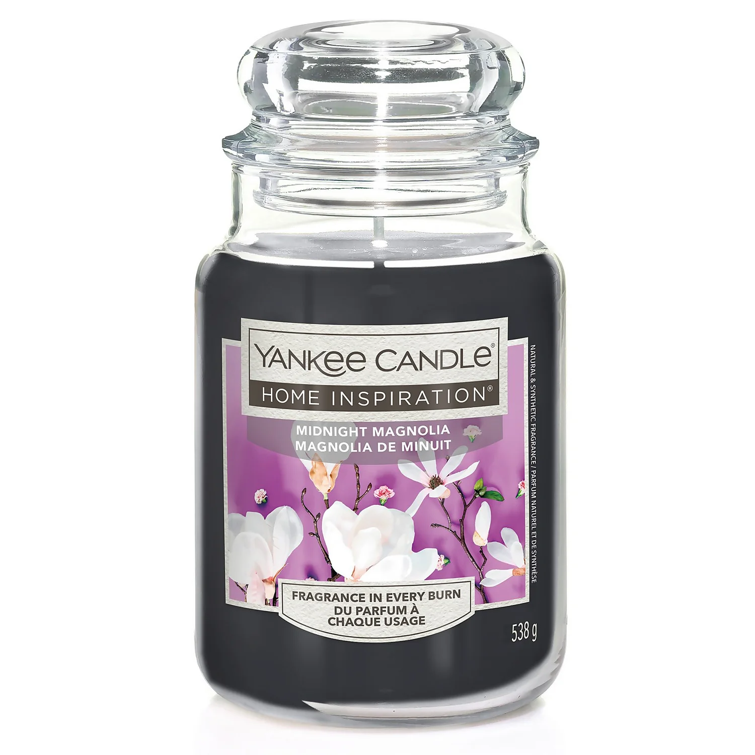 Yankee Candle Home Inspiration Scented Candle - Large Jar - Midnight Magnolia 3 Yankee Candle Home Inspiration Scented Candle - Large Jar - Midnight Magnolia