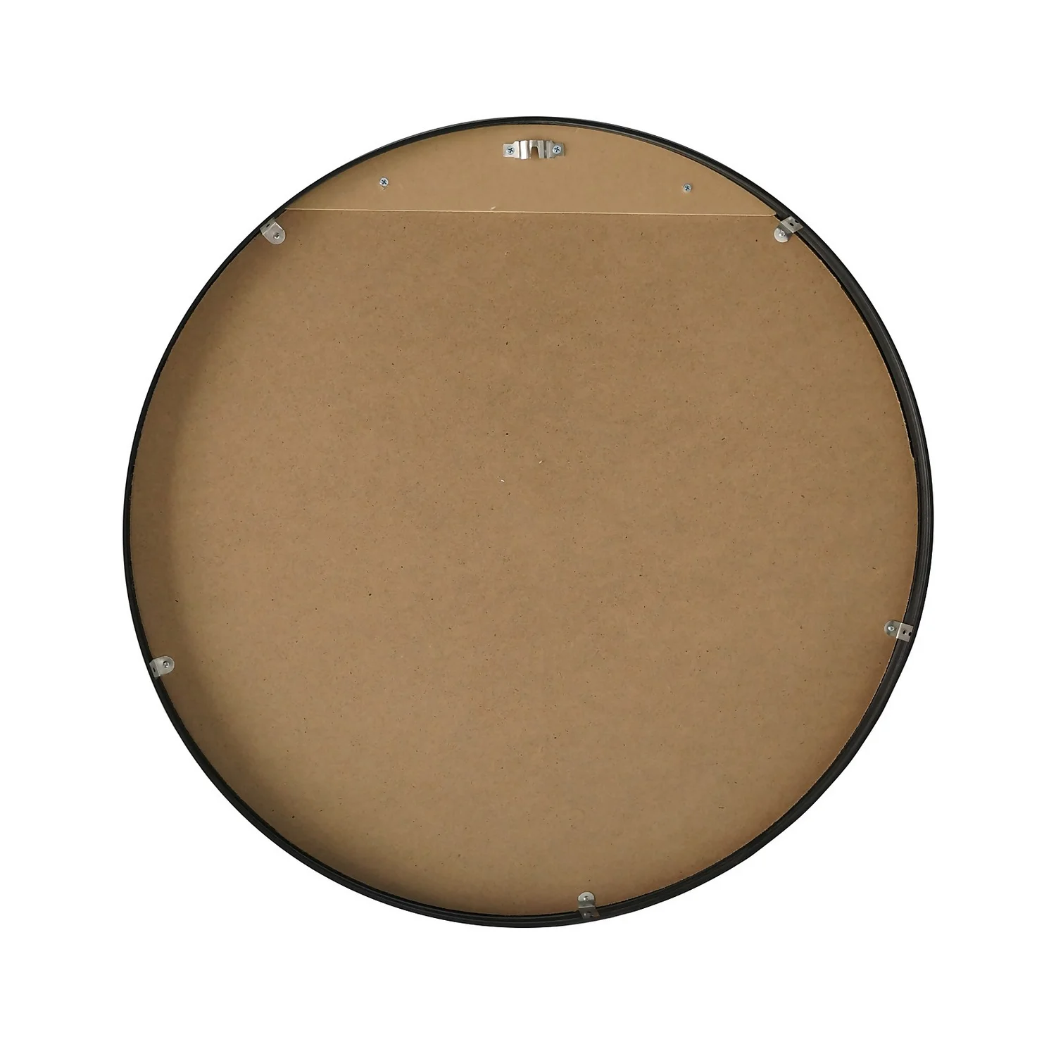 Aluminium Industrial Round Mirror - 80cm 4 Aluminium Industrial Round Mirror - 80cm - Image 2