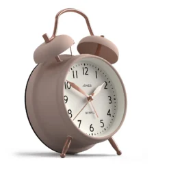 None Jones Bell Alarm Clock - Blush & Copper 5 None Jones Bell Alarm Clock - Blush & Copper -Home Style Sales 13026677 9704881947128620