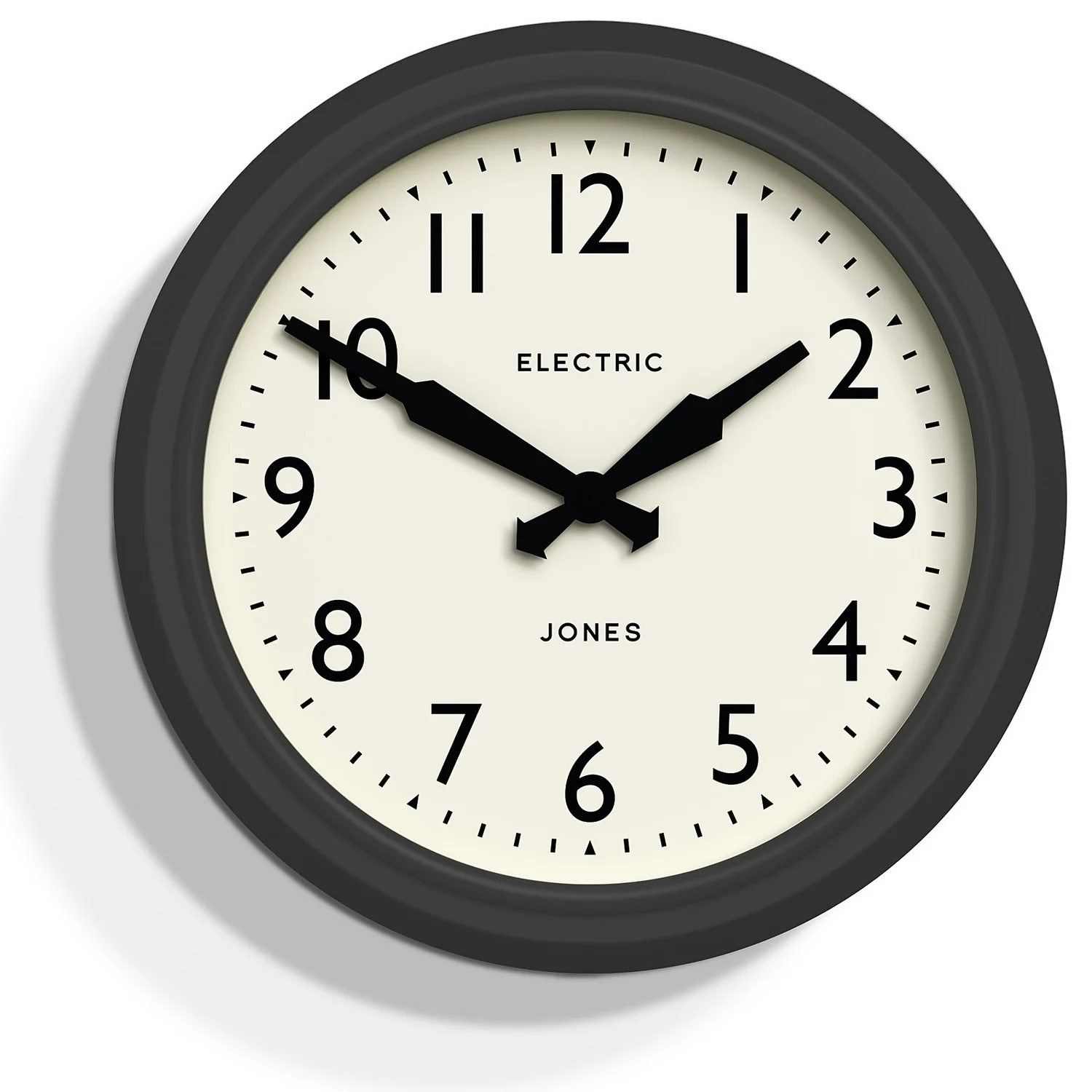 None Jones Telecom Clock - Charcoal 3 None Jones Telecom Clock - Charcoal