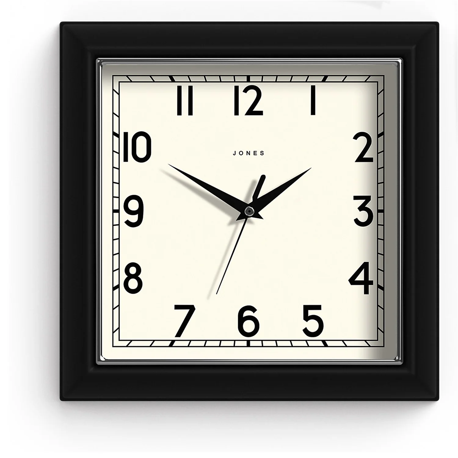 None Jones Mustard Clock - Black 3 None Jones Mustard Clock - Black