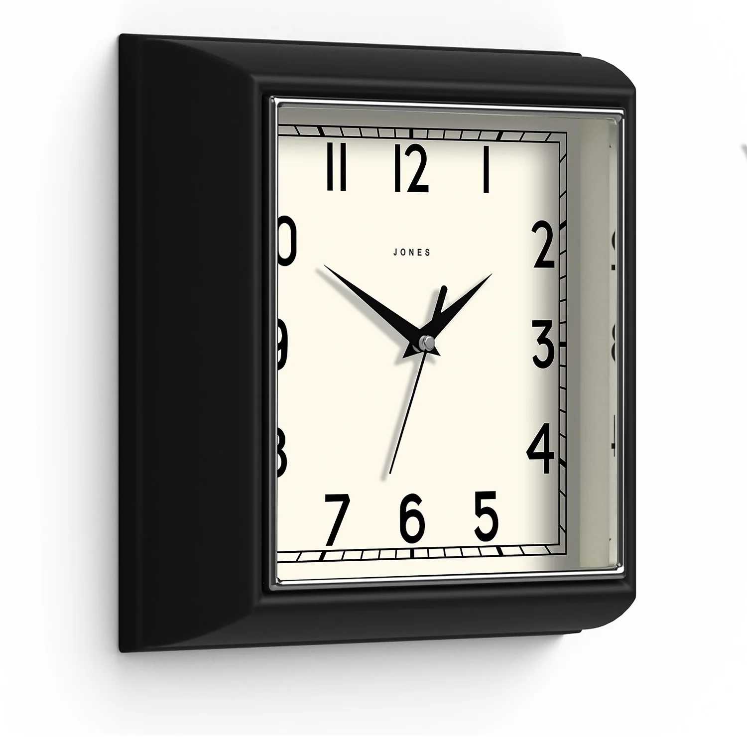 None Jones Mustard Clock - Black 4 None Jones Mustard Clock - Black - Image 2