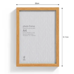 Box Photo Frame - A4 - Oak 10 Box Photo Frame - A4 - Oak -Home Style Sales 13027977 3904944153815061