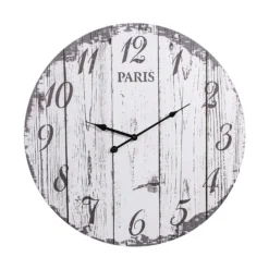 Wood Effect Clock - 40cm