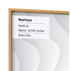 Wood Photo Frame - 40x40cm - Oak -Home Style Sales 13035772 7314887576702084