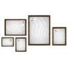 Wood Photo Frame - Set Of 5 - Walnut -Home Style Sales 13035785 1684929573124164