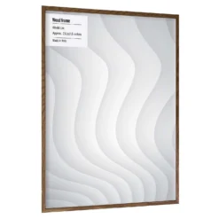 Wood Photo Frame - 60x80cm - Walnut