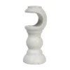 White Wood 28mm Curtain Pole Bracket