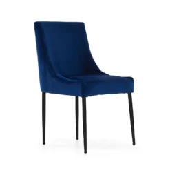 Ava Velvet Dining Chair - Set Of 2 - Navy 12 Ava Velvet Dining Chair - Set Of 2 - Navy -Home Style Sales 13125758 1554933241782038