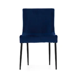 Ava Velvet Dining Chair - Set Of 2 - Navy 13 Ava Velvet Dining Chair - Set Of 2 - Navy -Home Style Sales 13125758 4784933241833932